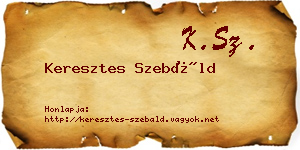 Keresztes Szebáld névjegykártya